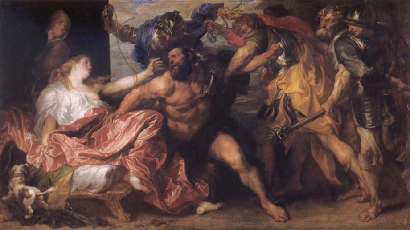 Anthony Van Dyck Samson and Delilah oil painting picture